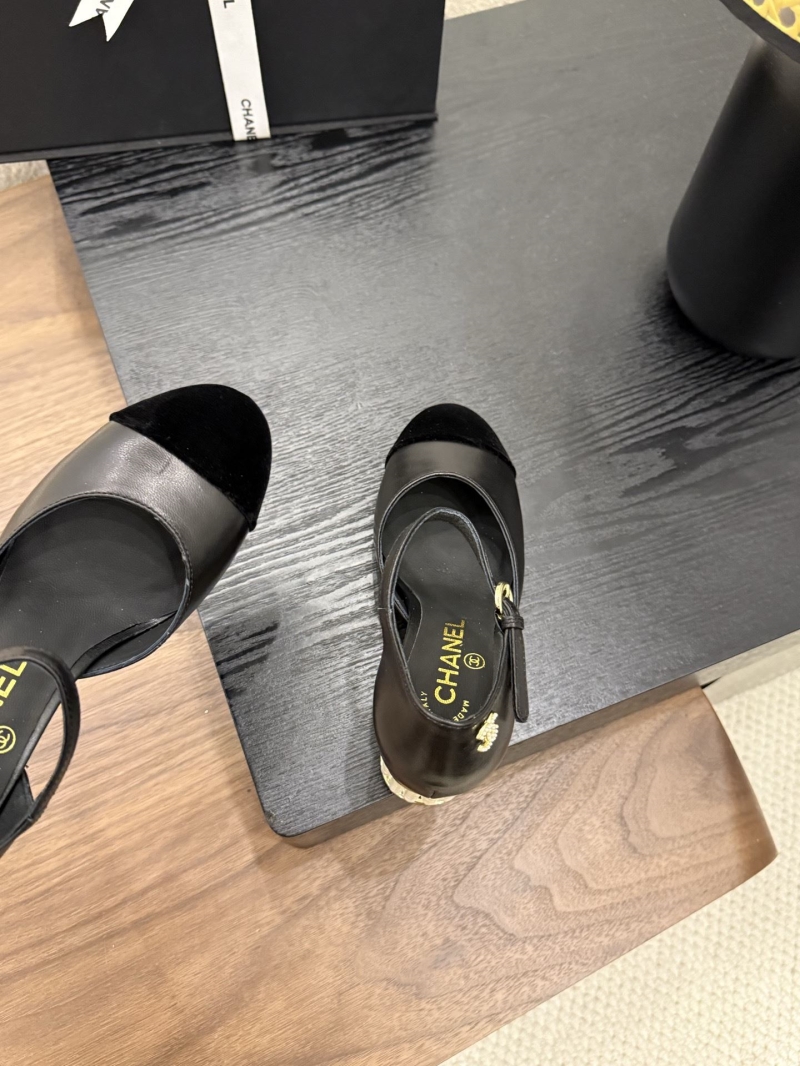 Ch**el heeled shoes